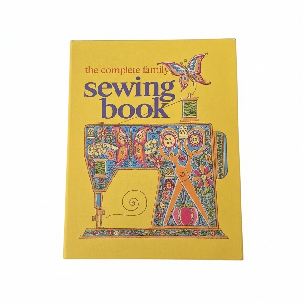 The Complete Family Sewing Book Binder 1972